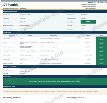 EPO3000 COA